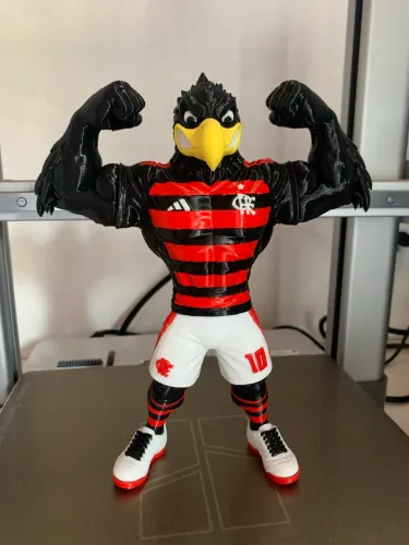 Mascote Flamengo - 21cm - Peça Exclusiva - Action figure