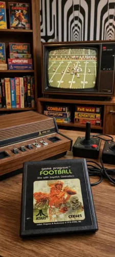 Cartucho Football - Atari 2600 - Game Program