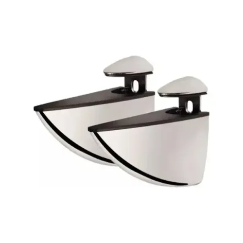 Par Suporte Tucano Cromado 7x5cm Para Prateleira