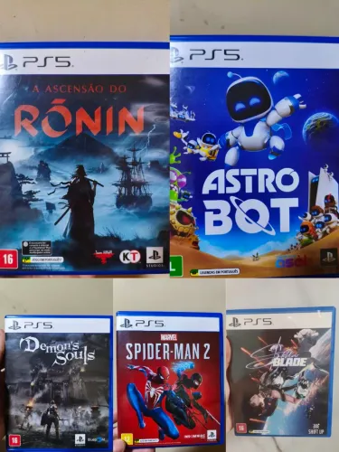 Combo de jogos ps5