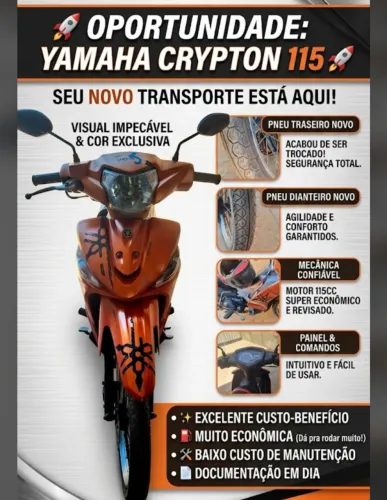 Yamaha crypton 115