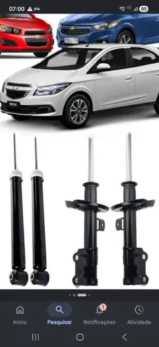 Vendo amortecedor de carros de leiloes semi novo dependendo o par é 150 extra