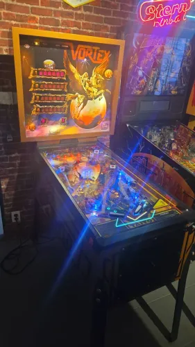 PINBALL Taito VORTEX clássico dos FLIPERAMAS '80