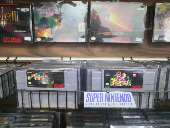 Jogos Originais de Super Nintendo (SNES)