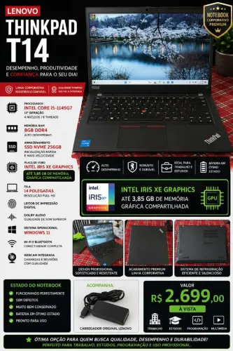 Notebook Lenovo ThinkPad E14 G3