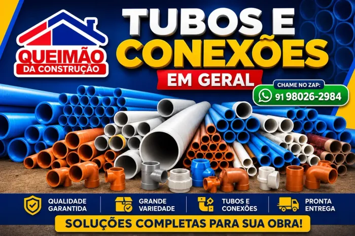 Tubos e Conexões em Geral | PVC Soldável, Esgoto, Irrigação e Poço