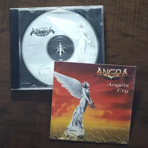 CD Angra - Angels Cry (Primeira Prensagem 1993) Selo Eldorado - Raro