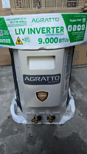 ar condicionado novo 9 mil btus inverter