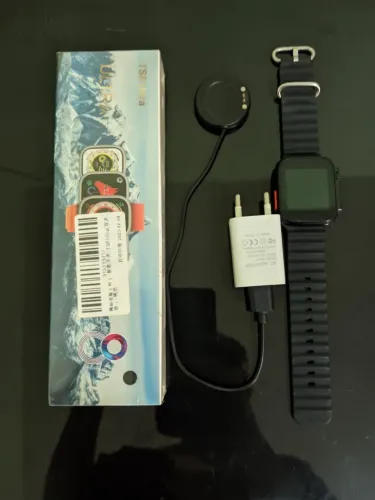 Smartwatch Ultra 8 / TS8 Ultra - Tela Grande + Bluetooth
