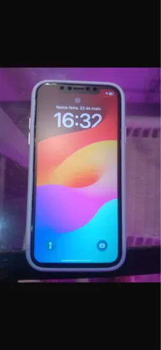 iPhone X Com Caixa e Carregador Portátil Indução 