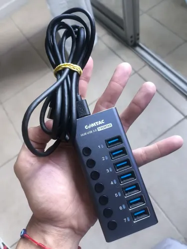 Hub GAMER USB 3.0 7 portas COMTAC