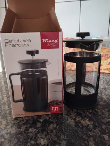 Cafeteira de prensa