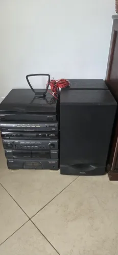 Aparelho de som retrô 4 em 1 Sharp 