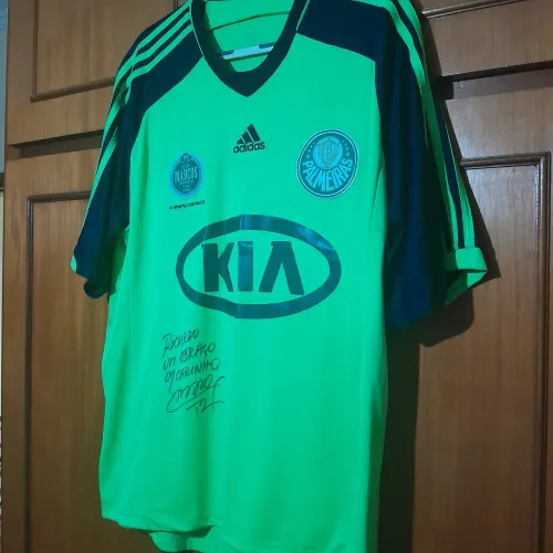 Camisa Palmeiras 2012 despedida marcos autografada