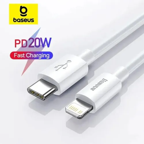 Cabo Turbo Para Iphone 20W Baseus (Original e Lacrado)