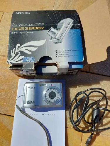 Máquina fotográfica digital MITSUCA DC838BR