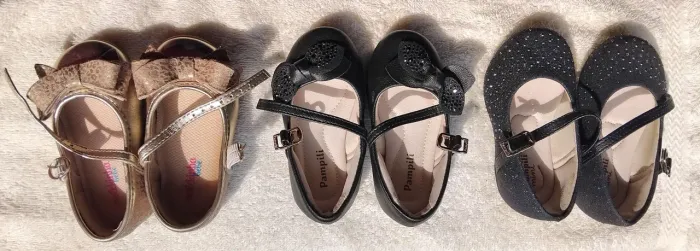Kit sapatinhos para bebê tam. 19