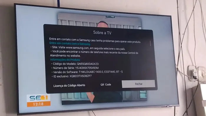 Vendo TV Samsung maravilhosamente nova !!!!