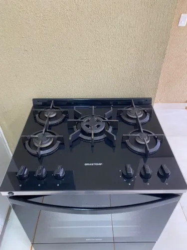 Fogão Brastemp 5 Bocas Semi Novo - Estado de Novo