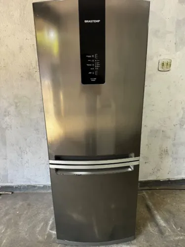 Geladeira Inverse moderna inox zerada