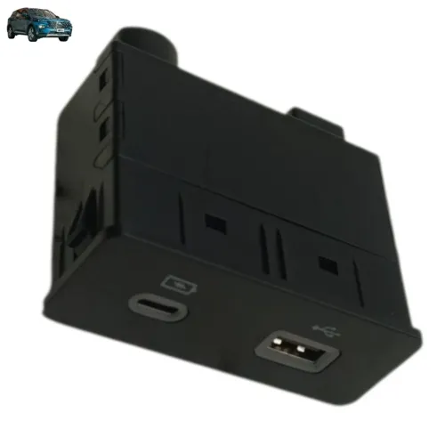 Tomada 12v Usb Console Ford Territory 2024 2025 2026 Preto