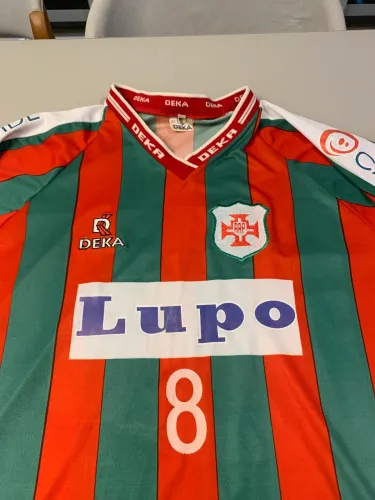 Camisa da Portuguesa Santista de jogo temporada 2006/2007