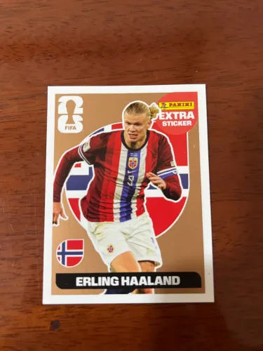 Figurinha Legend Haaland bronze 2026