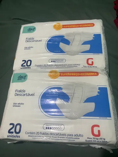 Fraldas geriatria
