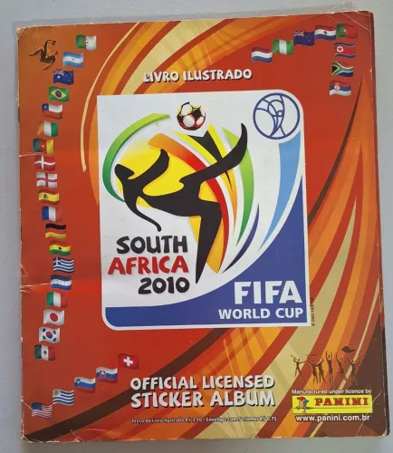 Álbum Completo Copa do Mundo da África 2010