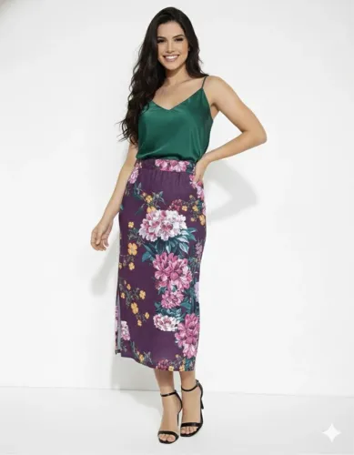Lote 10 saias femininas, para lojista e revendedora