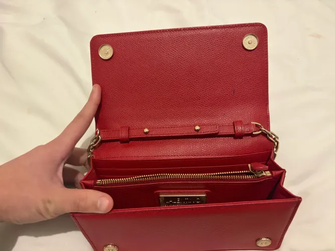 bolsa valentino by mario valentino vermelha