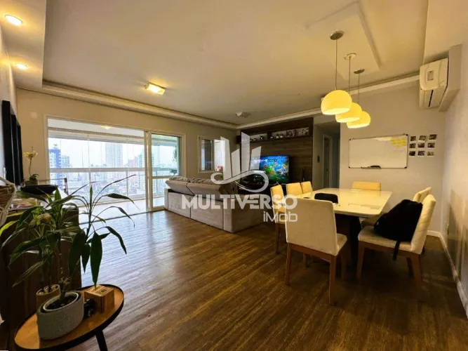 EMBARÉ | ALTO PADRÃO | 131,49 m² ÚTEIS | VARANDA GOURMET | 2 VAGAS