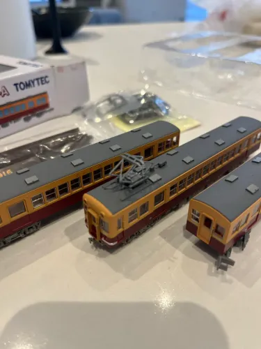 Trem Miniatura Replica Japonesa 1900 TomyTec - Escala 1/150