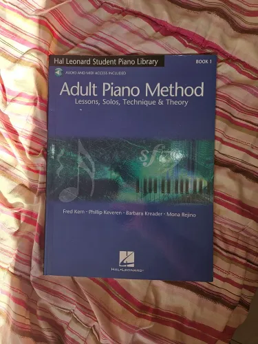 Adult piano method Hal Leonard em ótimo estado