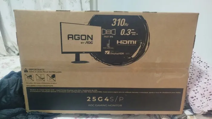 Monitor gamer novo