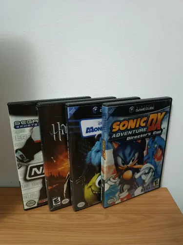 Lote 4 jogos originais para GameCube - NTSC Americanos