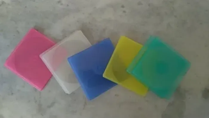 Kit 10 Capas de CD e DVD Coloridas