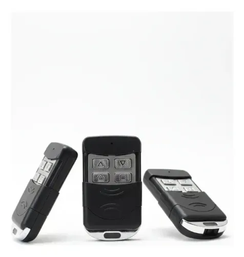 Kit 3 Controles Remoto Para Portas De Enrolar E Alarme Evo 433 4 Botões
