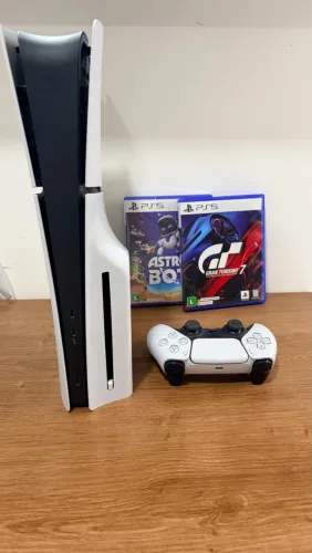 PlayStation 5 Slim 1TB leitor de disco - Não aceito trocas
