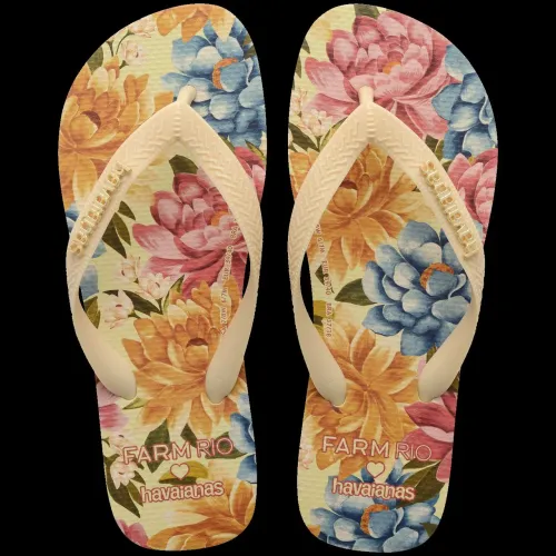 ORIGINAL! Chinelo Havaianas Farm Floral Rebeca