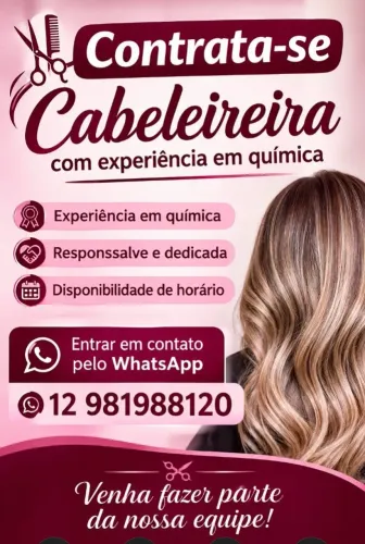 Não tenho uma especialista em química