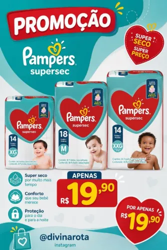 Pampers M, xg e xxg