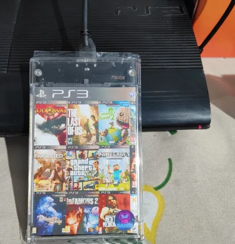 HD EXTERNO 500GB PARA PS3 COM JOGOS