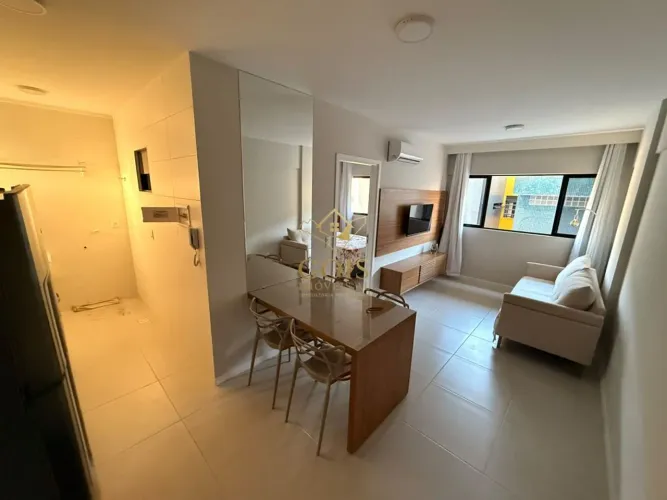 QUARTO E SALA 100% MOBILIADO PARA ALUGAR NA PONTA VERDE ED. MARIELLA