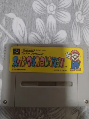 Super Mário ALL Star original Super Famicom só o cartucho e salvando!!