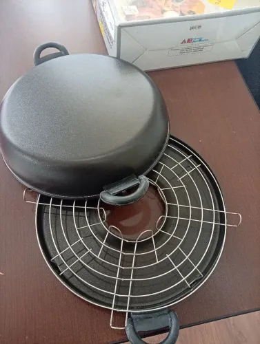 Churrasqueira para fogão auri Branco 
