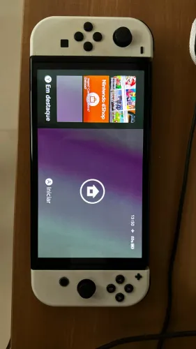 Switch OLED desbloqueado + acessórios
