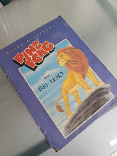 Lote Anos 90: 2 Álbuns Originais Chiclete Ping Pong (Guinness + Rei Leão)