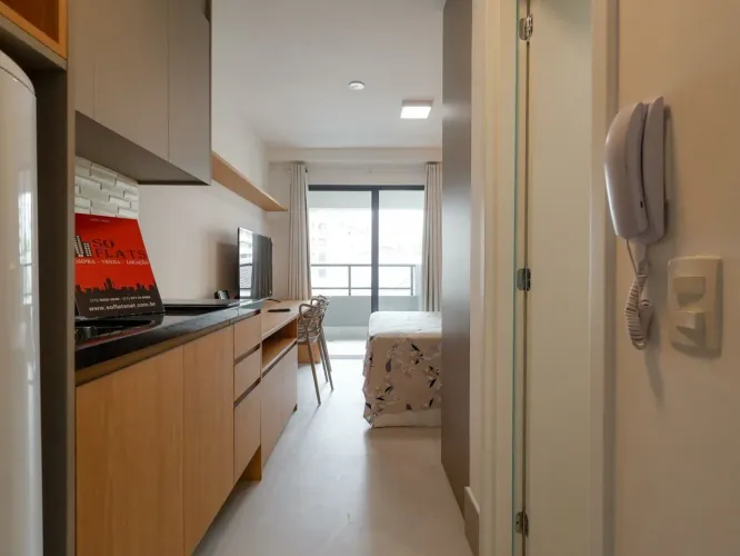 Studio Maden Vila Madalena, studio disponível para locação contendo 30m² e 01 dormitório.