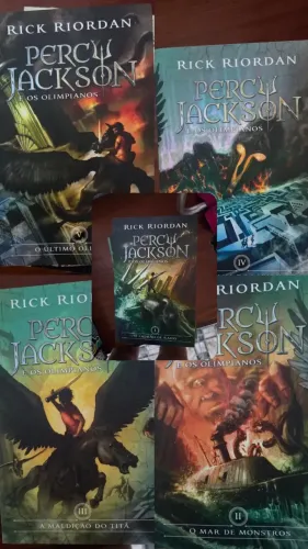 Livros do percy jackson